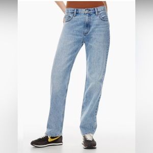 Denim Forum Tomboy baggy low rise jeans